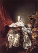 Francois-Hubert Drouais Madame de Pompadour France oil painting artist